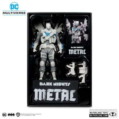 DC Multiverse Actionfigur The Grim Knight (Dark Nights Metal) (Black & White Accent Edition) (Gold Label) 18 cm – Bild 7