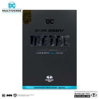 DC Multiverse Actionfigur The Grim Knight (Dark Nights Metal) (Black & White Accent Edition) (Gold Label) 18 cm – Bild 8
