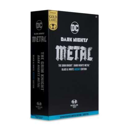 DC Multiverse Actionfigur The Grim Knight (Dark Nights Metal) (Black & White Accent Edition) (Gold Label) 18 cm – Bild 9