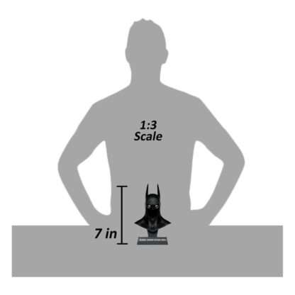Batman: Arkham Asylum DC Direct Mini-Replik 1/3 Batman Maske 19 cm - Beschädigte Verpackung – Bild 10