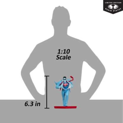 DC Direct Statue 1/10 Superman Red and Blue: Superman by Clayton Henry Limited Edition 16 cm – Bild 9