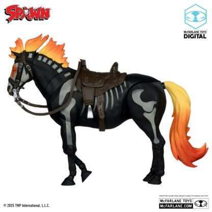 Spawn Actionfigur Bloodaxe mit Pferd (Spawn: The Dark Ages) (McFarlane Toys 30th Anniversary) (Gold Label) 18 cm – Bild 7