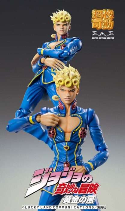 JoJo's Bizarre Adventure Part 5: Golden Wind Actionfigur Chozokado Giorno Giovanna Second 15 cm – Bild 3