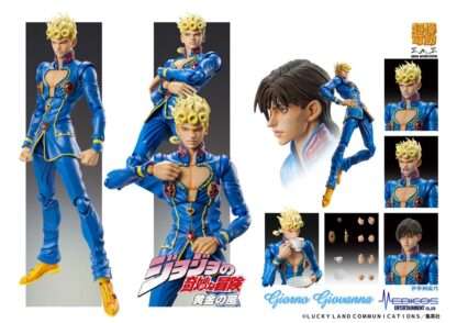 JoJo's Bizarre Adventure Part 5: Golden Wind Actionfigur Chozokado Giorno Giovanna Second 15 cm – Bild 6