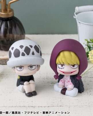 One Piece Look Up PVC Statuen Trafalgar Law Childhood Ver. & Corazon 11 cm (with gift)