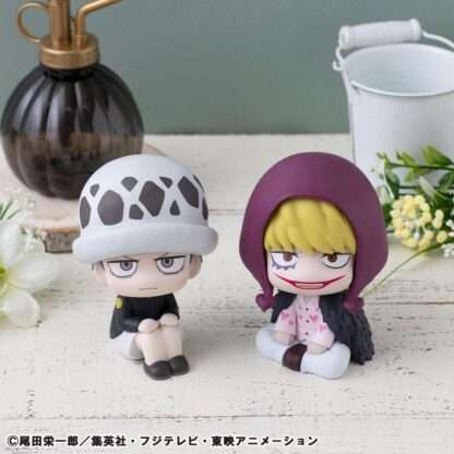 One Piece Look Up PVC Statuen Trafalgar Law Childhood Ver. & Corazon 11 cm (with gift)