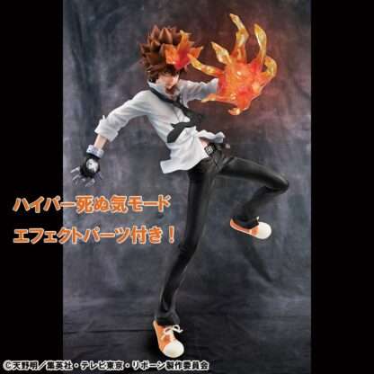 Katekyo Hitman Reborn! G.E.M. Serie PVC Statue Tsunayoshi Sawada & Kyoya Hibari & Reborn Set 21 cm – Bild 6