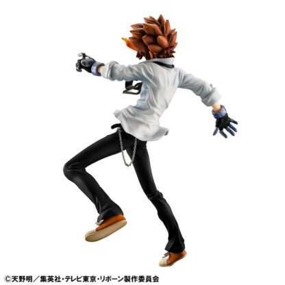 Katekyo Hitman Reborn! G.E.M. Serie PVC Statue Tsunayoshi Sawada & Kyoya Hibari & Reborn Set 21 cm – Bild 9