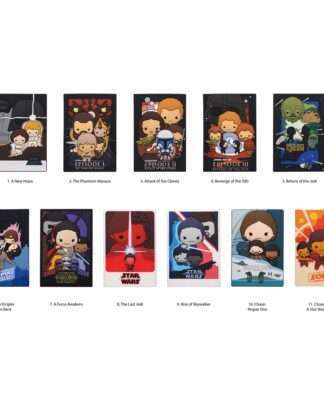 Star Wars 3D PVC-Taschenanhänger Posters Series 7 Display (24)