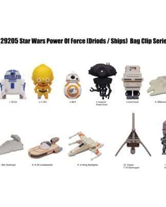 Star Wars PVC-Taschenanhänger Series 8 Power Of Force Display (24)