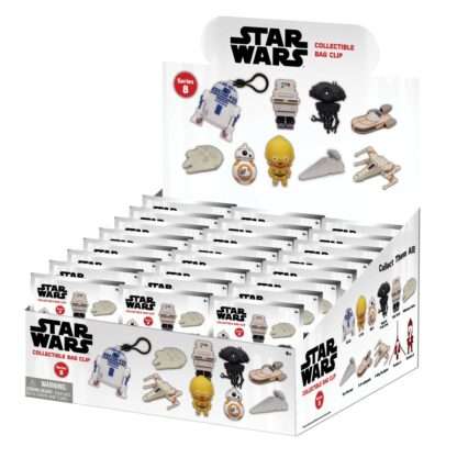 Star Wars PVC-Taschenanhänger Series 8 Power Of Force Display (24) – Bild 3