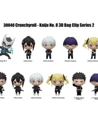 Kaiju No. 8 PVC-Taschenanhänger Series 2 Display (24)