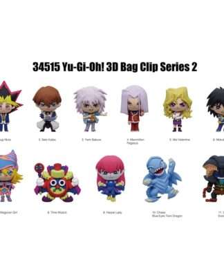 Yu-Gi-Oh PVC-Taschenanhänger Series 2 Display (24)