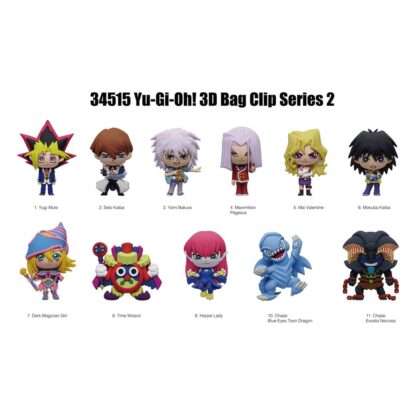 Yu-Gi-Oh PVC-Taschenanhänger Series 2 Display (24)