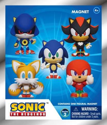 Sonic the Hedgehog Magnete blind pack Series 2 Display (12) – Bild 2