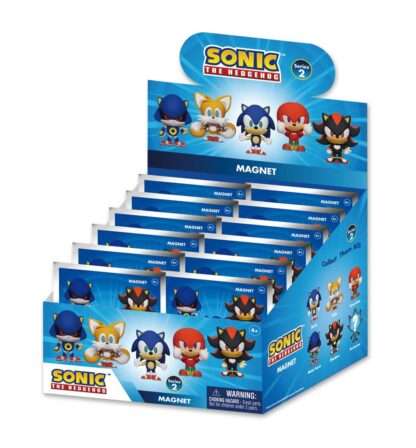 Sonic the Hedgehog Magnete blind pack Series 2 Display (12) – Bild 3