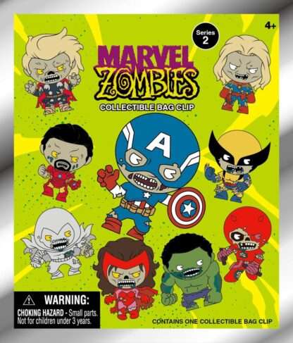Marvel PVC-Taschenanhänger Serie 2 Zombies Display (24) – Bild 2