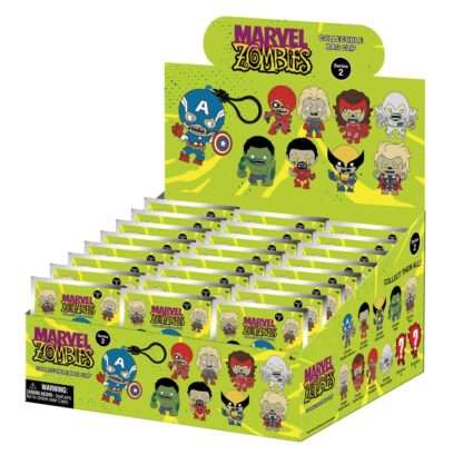 Marvel PVC-Taschenanhänger Serie 2 Zombies Display (24) – Bild 3