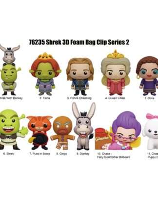 Shrek PVC-Taschenanhänger Series 2 Display (24)