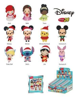 Disney PVC-Taschenanhänger Disney Christmas Serie 26 Display (24)