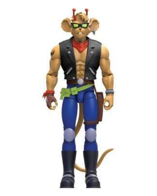 Biker Mice From Mars Actionfigur Throttle 18 cm - Stark beschädigte Verpackung