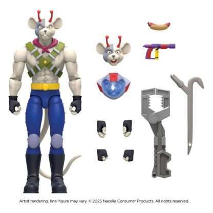 Biker Mice From Mars Actionfigur Vinnie 17 cm - Beschädigte Verpackung – Bild 3