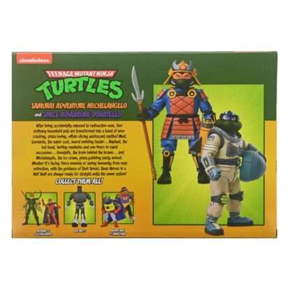 Teenage Mutant Ninja Turtles (Cartoon) Actionfiguren 2er-Pack Space Adventure & Samurai Turtles 18 cm         - Beschädigte Verpackung – Bild 3