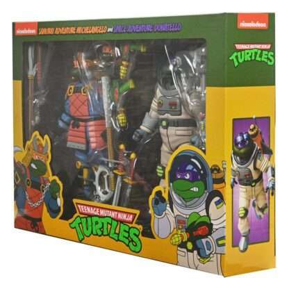 Teenage Mutant Ninja Turtles (Cartoon) Actionfiguren 2er-Pack Space Adventure & Samurai Turtles 18 cm         - Beschädigte Verpackung – Bild 4