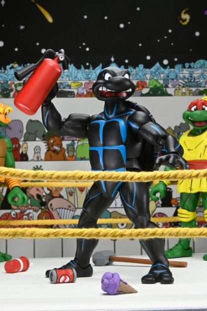 Teenage Mutant Ninja Turtles (Archie Comics) Actionfiguren 4er-Pack Stump Wrestling Turtles 18 cm – Bild 3