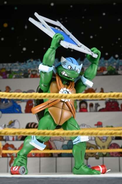 Teenage Mutant Ninja Turtles (Archie Comics) Actionfiguren 4er-Pack Stump Wrestling Turtles 18 cm – Bild 15