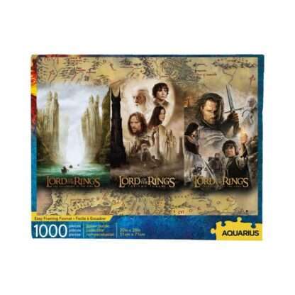 Herr der Ringe Puzzle Triptych (1000 Teile) - Beschädigte Verpackung