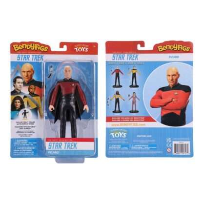 Star Trek: The Next Generation Bendyfigs Biegefigur Capt. Picard 19 cm – Bild 2