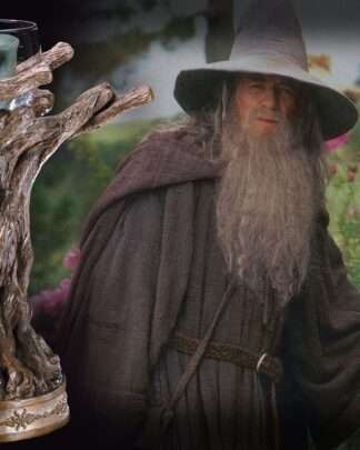 Herr der Ringe Kerzenstaender Gandalf der Graue 23 cm