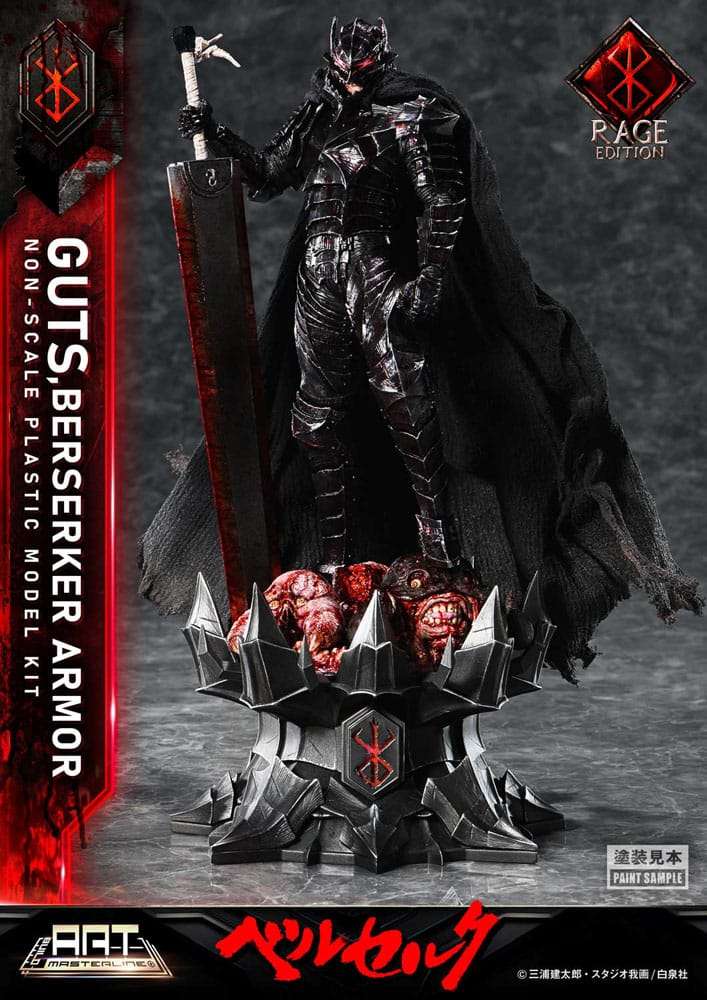 Berserk Build Art Masterline Plastic Model Kit Guts Berserker Armor Rage 30 cm – Bild 4
