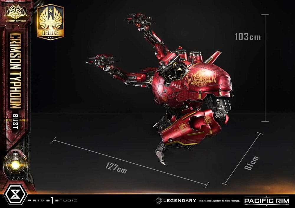 Pacific Rim Büste 1/1 Crimson Typhoon Deluxe Version 103 cm – Bild 6