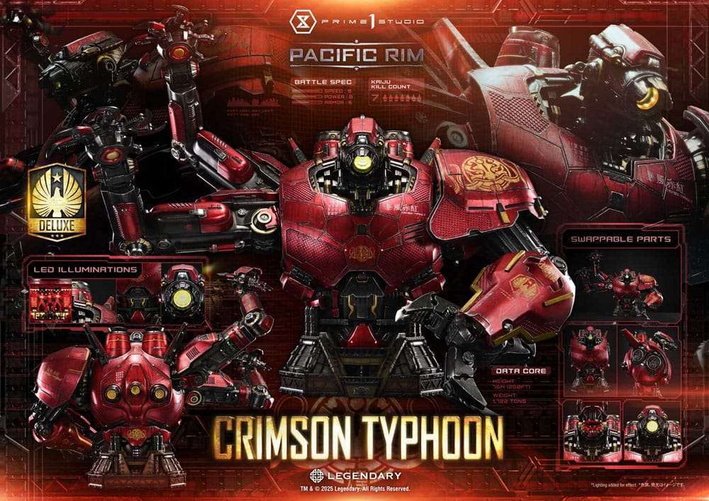 Pacific Rim Büste 1/1 Crimson Typhoon Deluxe Version 103 cm – Bild 13