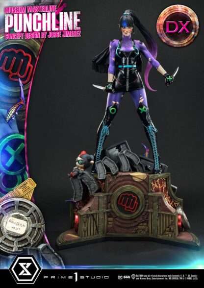 DC Comics Statue 1/3 Punchline Deluxe Bonus Version Concept Design by Jorge Jimenez 85 cm - Beschädigte Verpackung – Bild 3