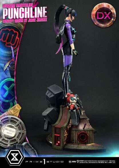 DC Comics Statue 1/3 Punchline Deluxe Bonus Version Concept Design by Jorge Jimenez 85 cm - Beschädigte Verpackung – Bild 5