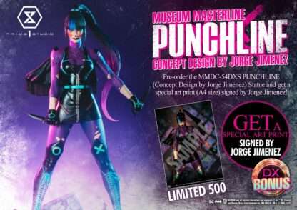 DC Comics Statue 1/3 Punchline Deluxe Bonus Version Concept Design by Jorge Jimenez 85 cm - Beschädigte Verpackung – Bild 20