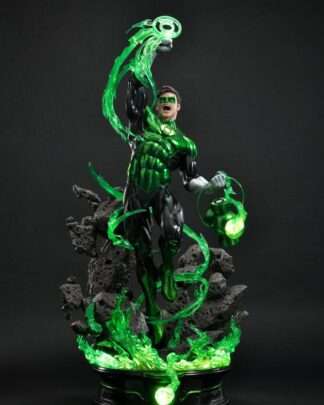 DC Comics Statue 1/3 Green Lantern Hal Jordan Deluxe Bonus Version 97 cm - Beschädigte Verpackung