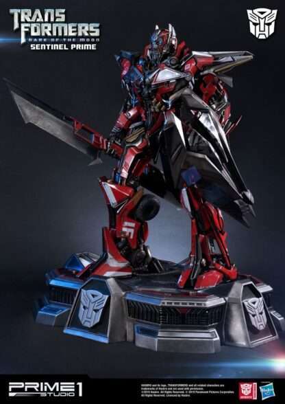 Transformers 3 - Die dunkle Seite des Mondes Statue Sentinel Prime 73 cm – Bild 5