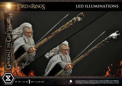 Herr der Ringe Statue 1/4 Gandalf der Graue 61 cm - Beschädigte Verpackung – Bild 26