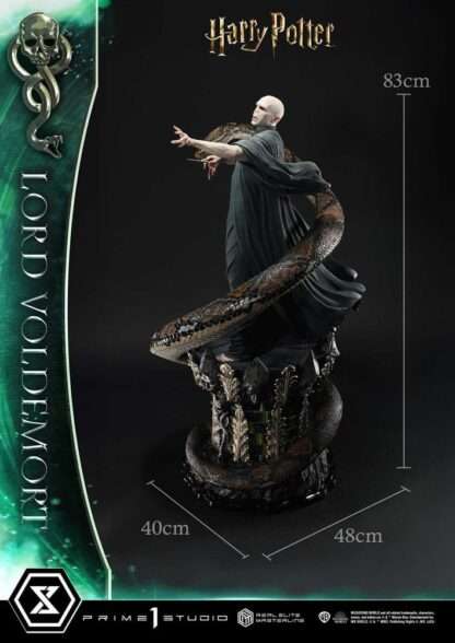 Harry Potter Real Elite Masterline Series Statue 1/4 Lord Voldemort Bonus Version 83 cm – Bild 14