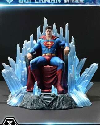 DC Comics Throne Legacy Collection Statue 1/4 Superman Fortress of Solitude on Throne (Design by Gabriele Dell'Otto) 52 cm