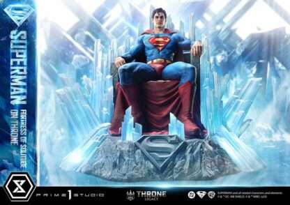DC Comics Throne Legacy Collection Statue 1/4 Superman Fortress of Solitude on Throne (Design by Gabriele Dell'Otto) 52 cm – Bild 3
