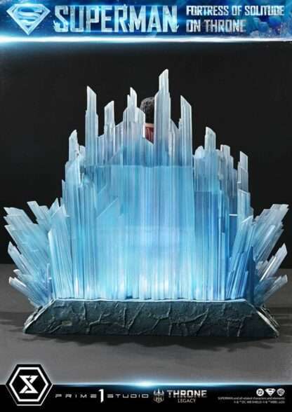 DC Comics Throne Legacy Collection Statue 1/4 Superman Fortress of Solitude on Throne (Design by Gabriele Dell'Otto) 52 cm – Bild 11