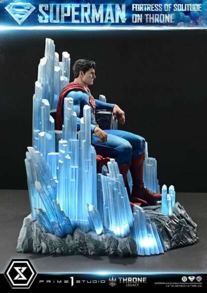 DC Comics Throne Legacy Collection Statue 1/4 Superman Fortress of Solitude on Throne (Design by Gabriele Dell'Otto) 52 cm – Bild 19