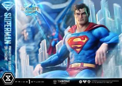 DC Comics Throne Legacy Collection Statue 1/4 Superman Fortress of Solitude on Throne (Design by Gabriele Dell'Otto) Ultimate Version 52 cm – Bild 4