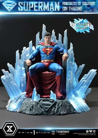 DC Comics Throne Legacy Collection Statue 1/4 Superman Fortress of Solitude on Throne (Design by Gabriele Dell'Otto) Ultimate Version 52 cm – Bild 15