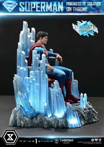 DC Comics Throne Legacy Collection Statue 1/4 Superman Fortress of Solitude on Throne (Design by Gabriele Dell'Otto) Ultimate Version 52 cm – Bild 16